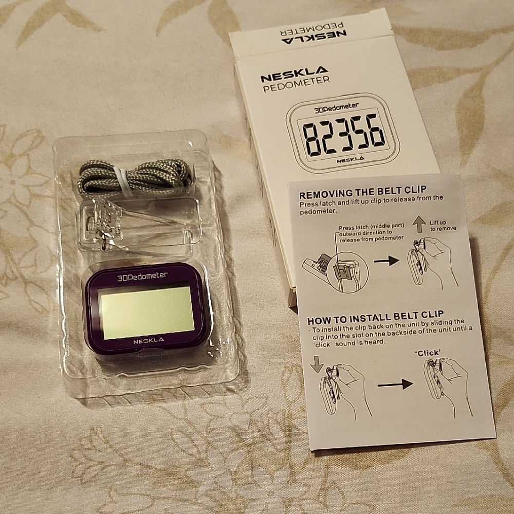 Purple Pedometer